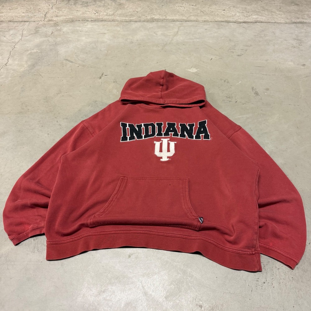 Vintage 90s Red Indiana Hoosiers Starter Hoodie